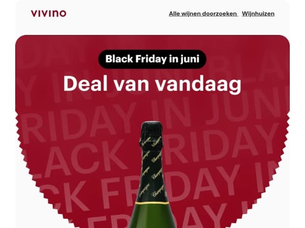 🖤 🛒 Black Friday in Juni: Premier Cru Champagne van Pascal Lallement