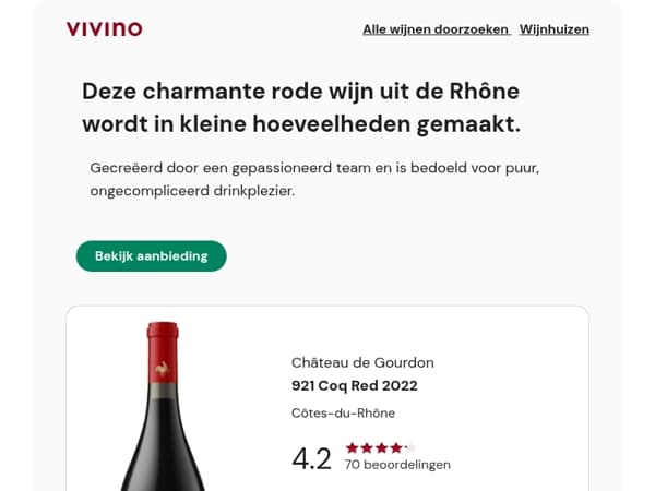 De bestverkochte 4.1⭐️ Coq Red 921 🐓