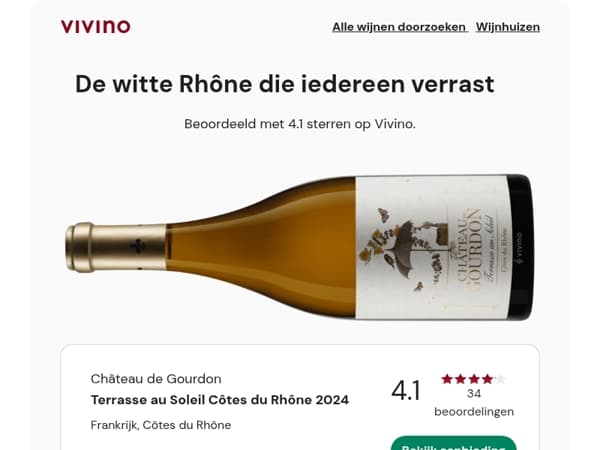 #1 Witte Rhône die iedereen verrast