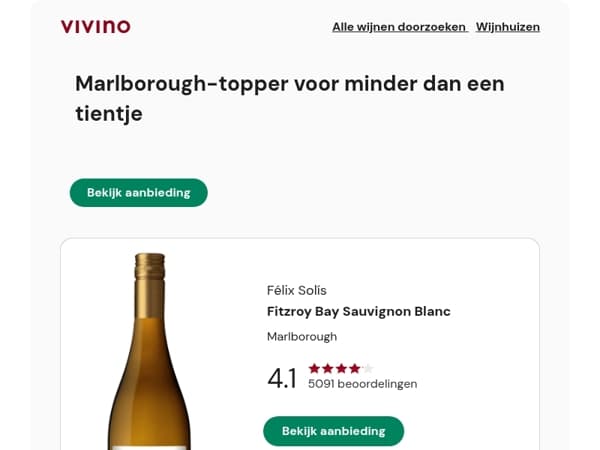 ★ Marlborough-topper voor minder dan een tientje