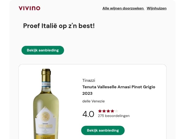 Proef Italië op z'n best