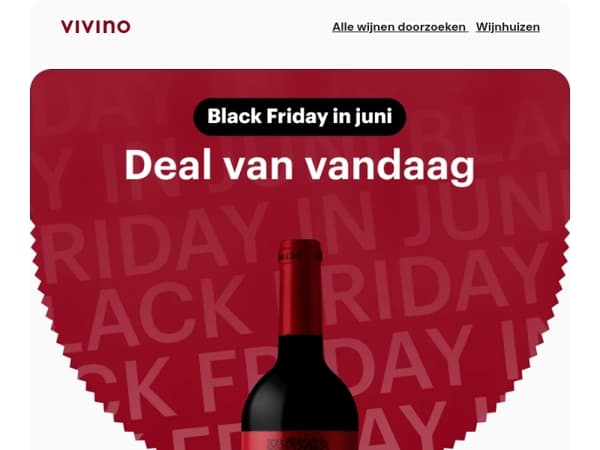 Black Friday in Juni 🖤 🛒: Zwoel, rijk, Portugees rood