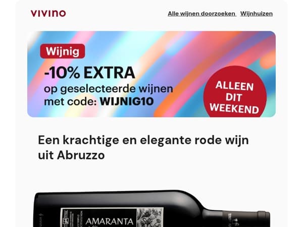 4.3⭐ Een krachtige en elegante rode wijn uit Abruzzo