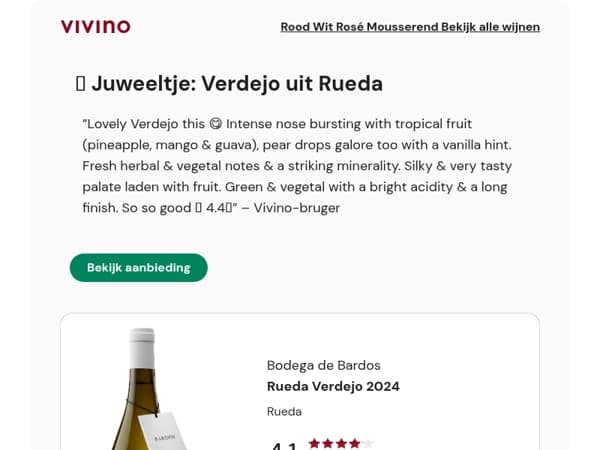💎 Juweeltje: Verdejo uit Rueda