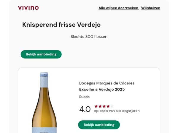 Knisperend frisse Verdejo