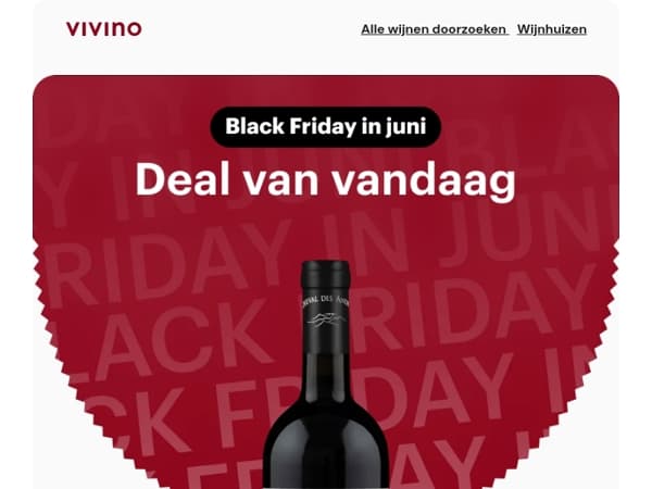 🖤 🛒 Black Friday in Juni: De “Grand Cru” uit de Andes