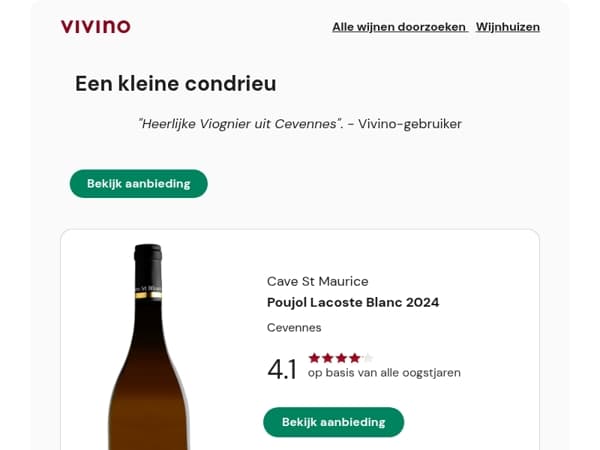 ★ Verleidelijke Top-Viognier van Cave Saint Maurice