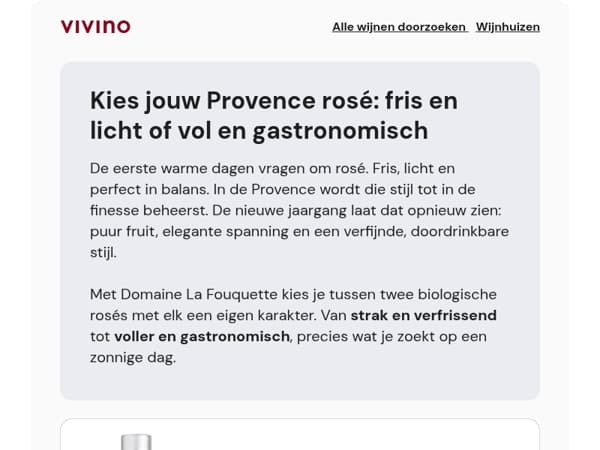 🌸 Provence rosé op z’n best – kies jouw stijl