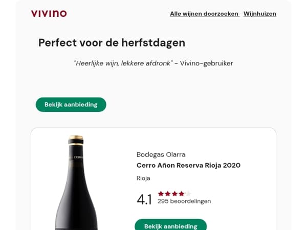 Bespaar 14%: 4.1★ Rioja Reserva van Bodegas Olarra