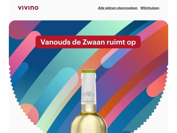 Vanouds ruimt op: Een ideale wijn voor het terras