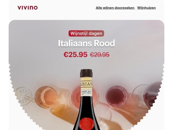 De deal van vandaag brengt la dolce vita rechtstreeks in jouw glas 