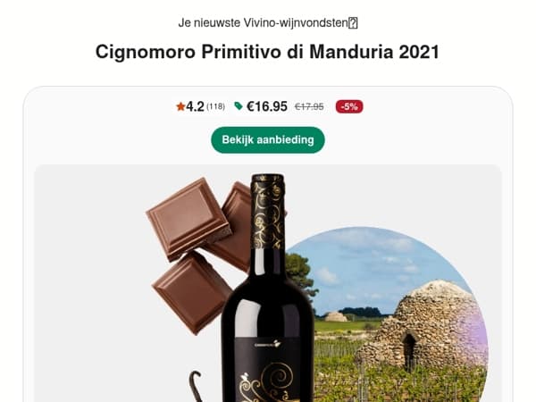 4.2 ⭐ | Met 5% korting | Deze Primitivo di Manduria rode wijn smaakt naar eikenhout en Rijping  smaken