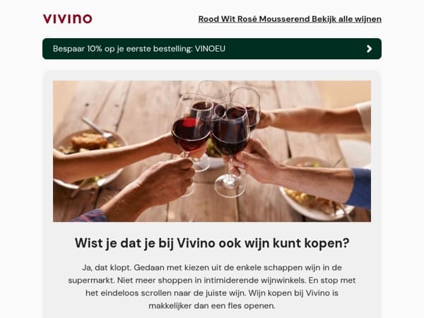  Wist je dat je bij Vivino ook wijn kunt kopen? 