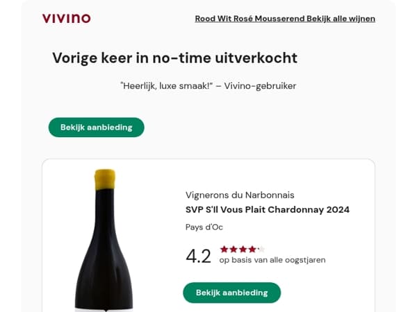 Nieuwste jaargang: Een dijk van een Chardonnay