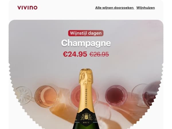 Elke vrijdag verdient bubbels 