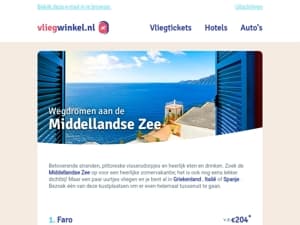 Ontdek de middellandsezee Mailaanbiedingen!