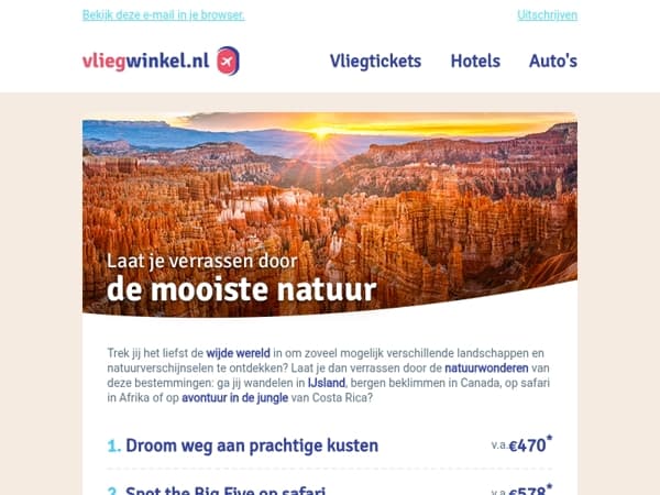 Natuurliefhebbers opgelet: laat je betoveren door alle kleuren van de wereld! 🌎