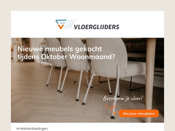 Nieuwe meubels gekocht? Denk ook aan je vloer!
