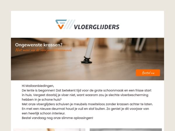 Voorjaarsschoonmaak? Vergeet jouw vloerbescherming niet