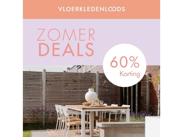 Zomer deals gestart: tot 60% korting + populaire collecties weer op voorraad!
