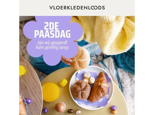 🐰 Paasplannen? Wij zijn Tweede Paasdag de hele dag open!