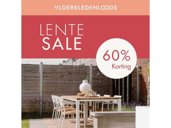 Lente Sale 🌸 Tot 60% korting op vloerkleden