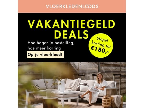 Vakantiegeld Deals: meer besteden, meer korting 🎉