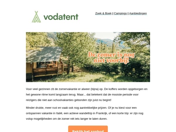 De zomer is nog niet voorbij! ☀️