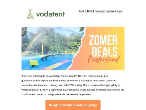Zonnig weer en zonnige prijzen met de zomer deals! ☀️