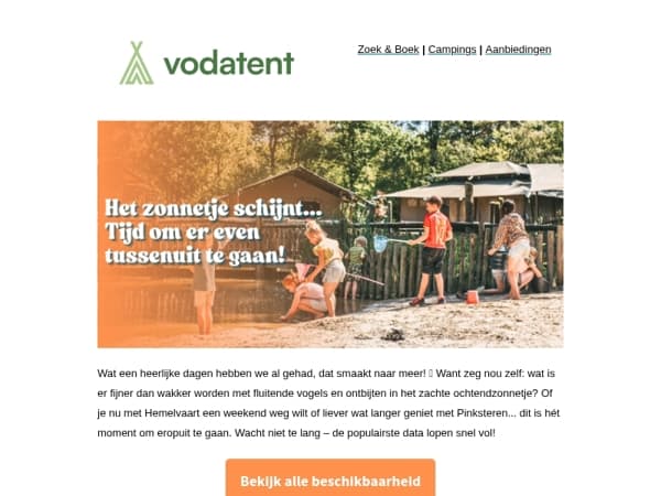 Het zonnetje schijnt... Tijd om er even tussenuit te gaan! ☀️