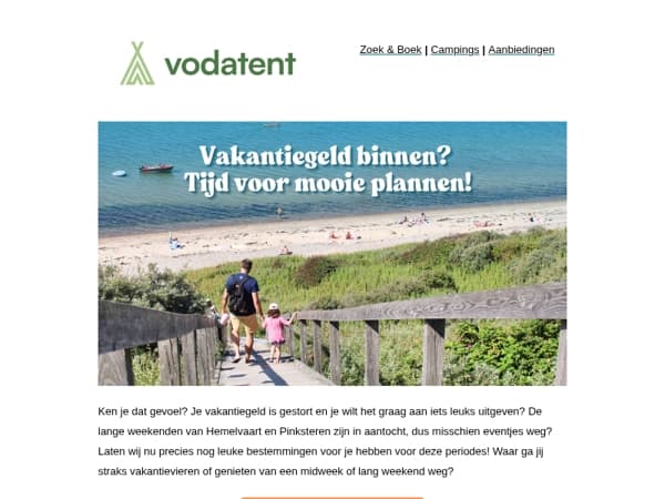 Tijd voor mooie vakantieplannen! ⛺
