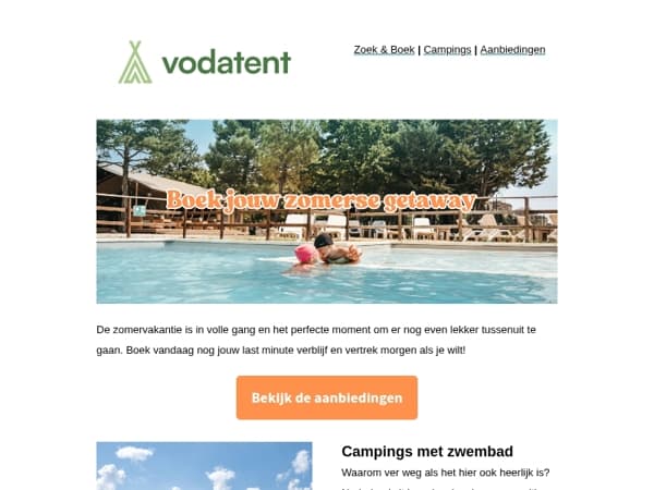 Boek jouw zomerse getaway en ontvang tot 40% korting! 🥳