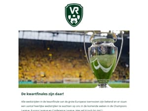 Beleef het spektakel van dichtbij in de kwartfinales van de Europese toernooien! 🏟