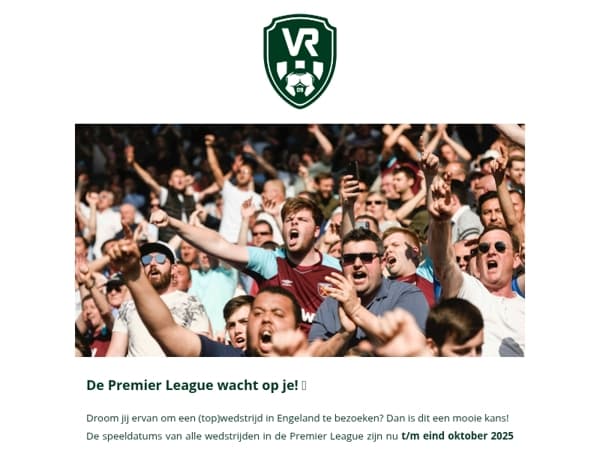 De Premier League wacht op je! Alle speeldatums t/m eind oktober zijn nu bevestigd 🗓