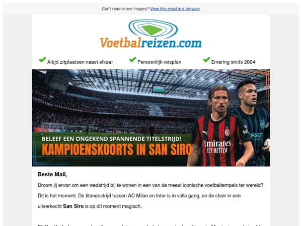 De slag om de Scudetto in San Siro