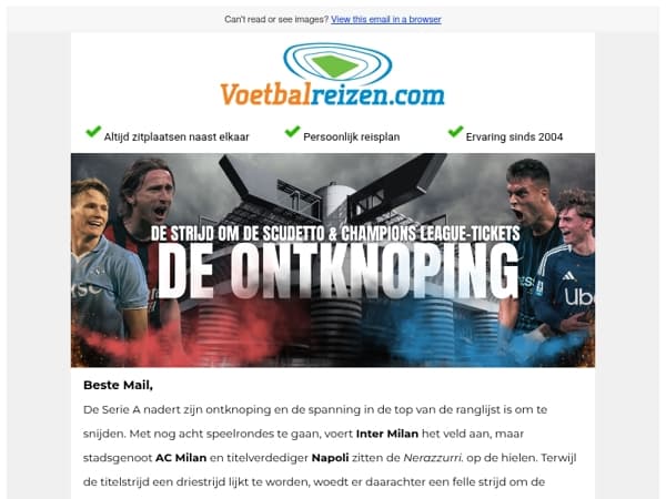 Van het San Siro tot het Comomeer: De ontknoping van de Serie A