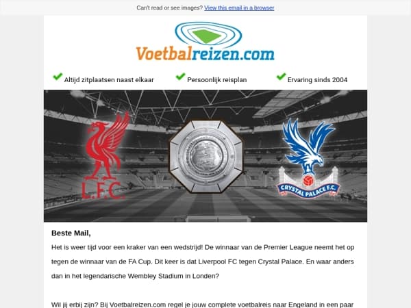 Community Shield: Liverpool vs Crystal Palace in Wembley!