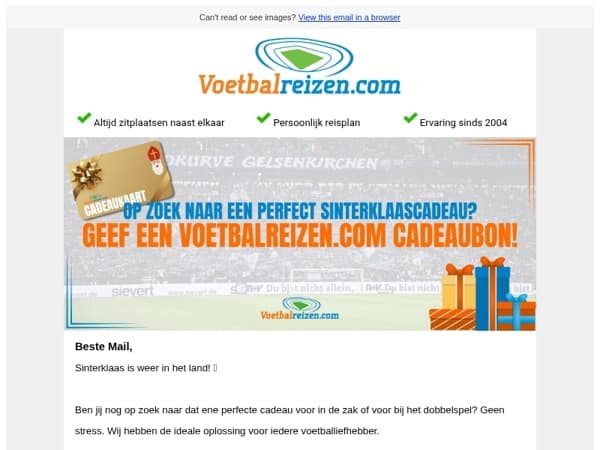 🎁 Hét Sinterklaascadeau voor de echte voetbalfan!