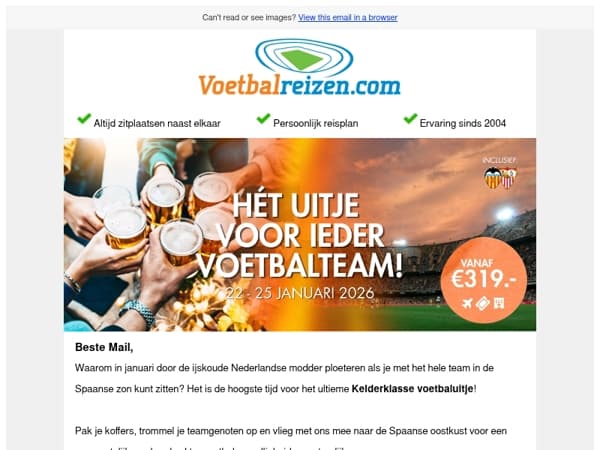 Hét Kelderklasse teamuitje: Pak de zon in Valencia!