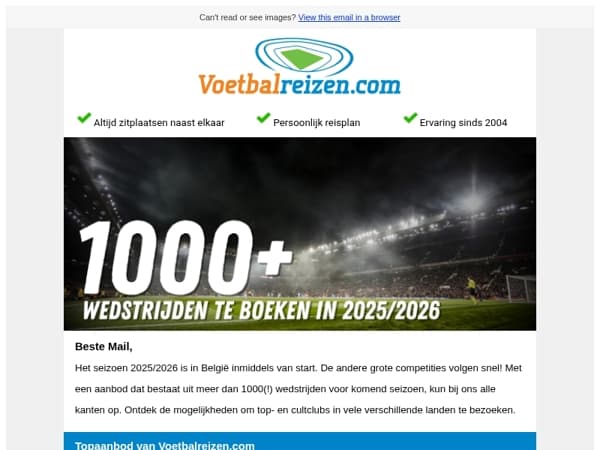 🔥 1000+ Wedstrijden: Vind NU jouw perfecte voetbalervaring!