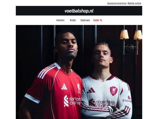 🔴🤩 Het nieuwe Liverpool FC thuis- en uitshirt!