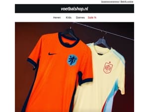 Klaar voor Nederland - Spanje? Support Oranje in stijl! 🧡⚽