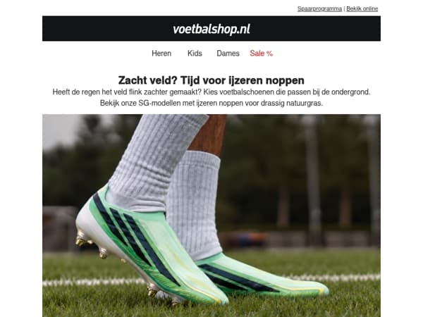 Ander weer, nieuwe gear!