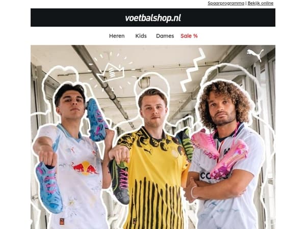 PUMA x KidSuper: een creatief pack voor WK Club voetballers