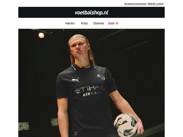 Shop de nieuwste Manchester City collectie!