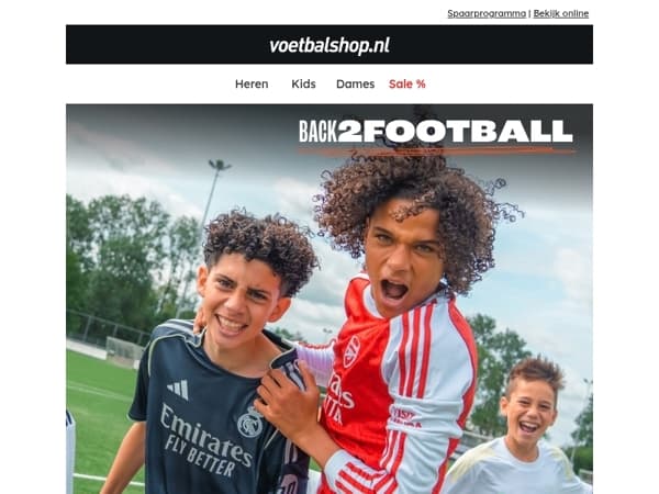 ✨ NIEUW! Liverpool thuis- & uitshirt, Ajax 3e shirt en meer!