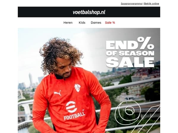 End-of-Season Trainingspakken Deals!