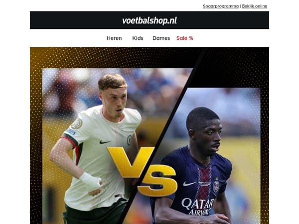 🏆 Club World Cup Finale: Scoor Jouw Chelsea of PSG Gear Nu!