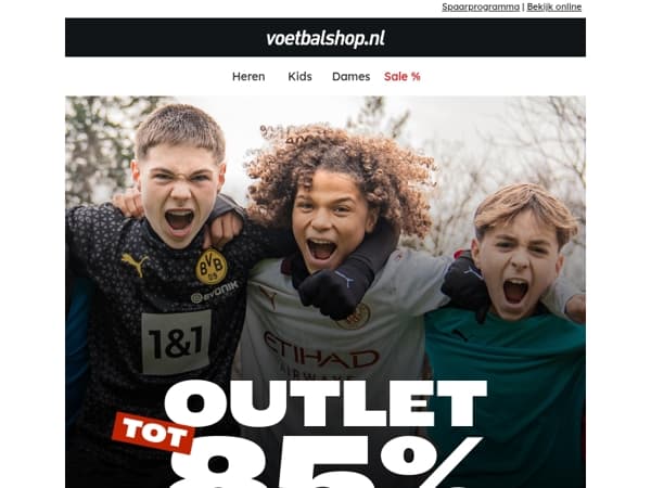 ⚽ Scoor met je vakantiegeld bij Voetbalshop!