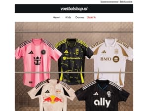 Shop de nieuwste MLS-shirts!
